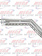*** Use CHL5105 *** MUDFLAP HOLDER CHROME ANGLE 2-1/2'' BOLT CENTER single