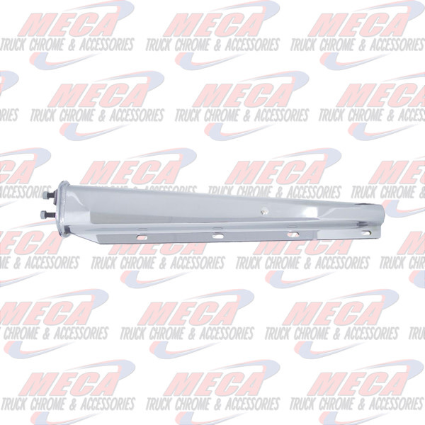 MUDFLAP HOLDER CHROME POINTED PB 2'' BOLT SPACING single