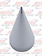 NUT COVER THREADED 33MM SUPER SHALLOW POINT SPIKE single