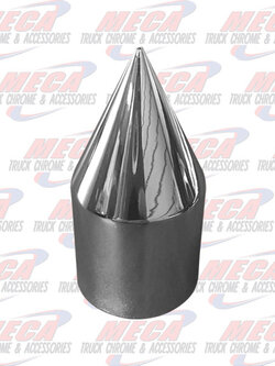 NUT COVER PLASTIC SKINNY PUSH ON 33MM SPIKE TIP 10 PACK single