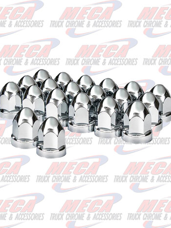 NUT COVER WIDER & POINTED W/FLANGE 33MM