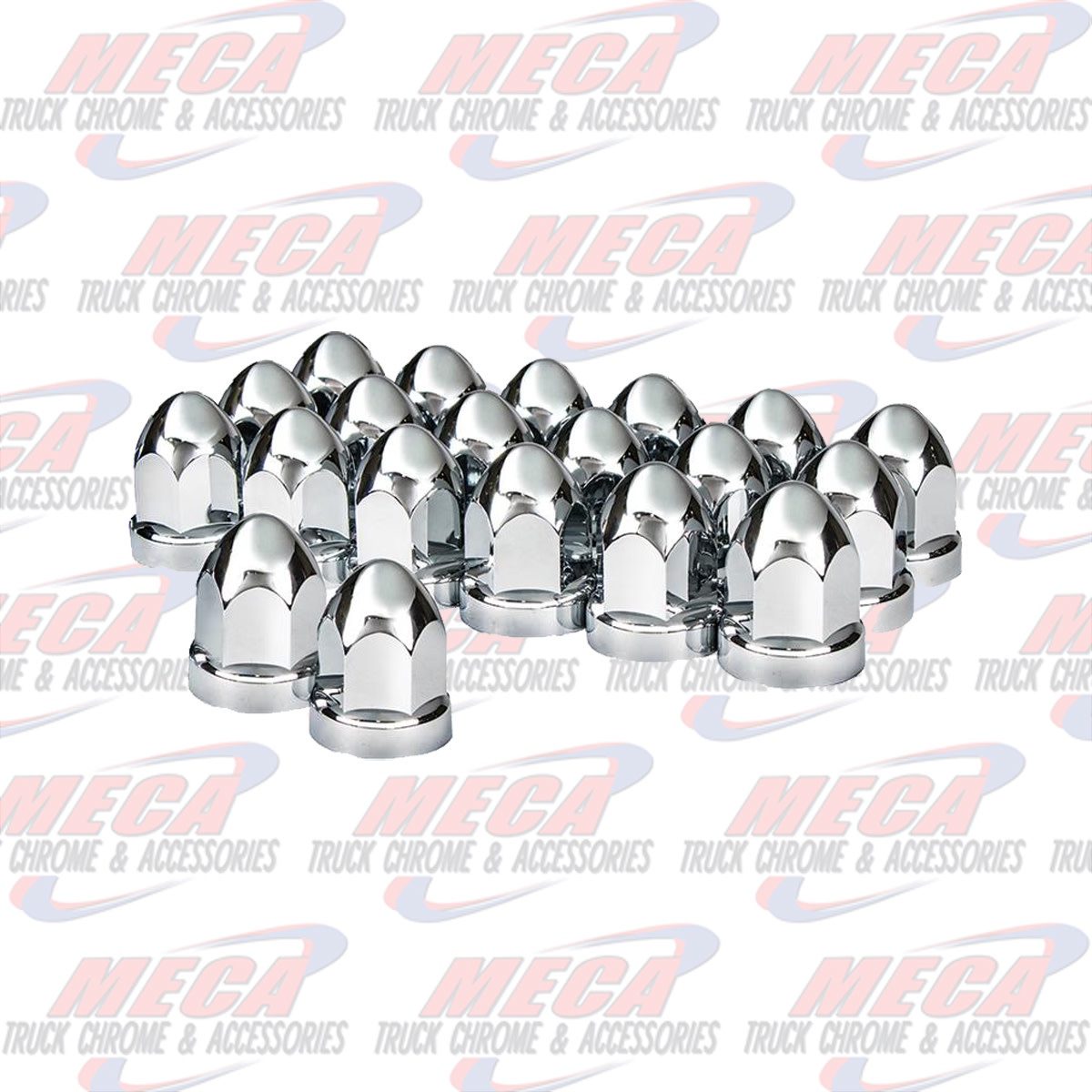 NUT COVER WIDER & POINTED W/FLANGE 33MM