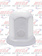 NUT COVER SS 33MM W/ FLAN