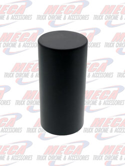 NUT COVER 4.25" BLACK PLASTIC THREAD 33MM CYLINDER