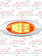 OVAL Y2K AMBER/CLEAR SIDE MARKER & TURN LED LIGHT