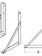 MOUNTING KIT TRIANGLE BRACKET ANGLE FOR TOOL BOX 24" DEEP, 29-13/16" TALL X 22" DEEP.  25LBS