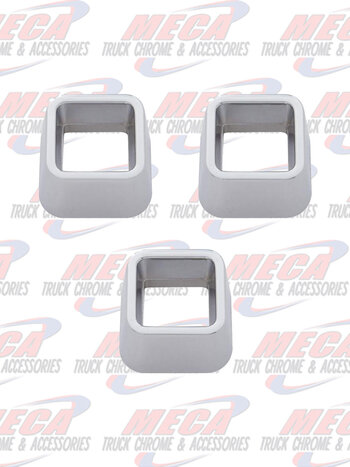 KW TURN SIGNAL DASH 3PACK INDICATOR LGT COVER SQR single