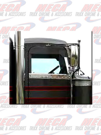 EXTERIOR WINDOW SILL 2005 PB TRIM W/ CAB MIRRORS  PR RIVET MOUNT