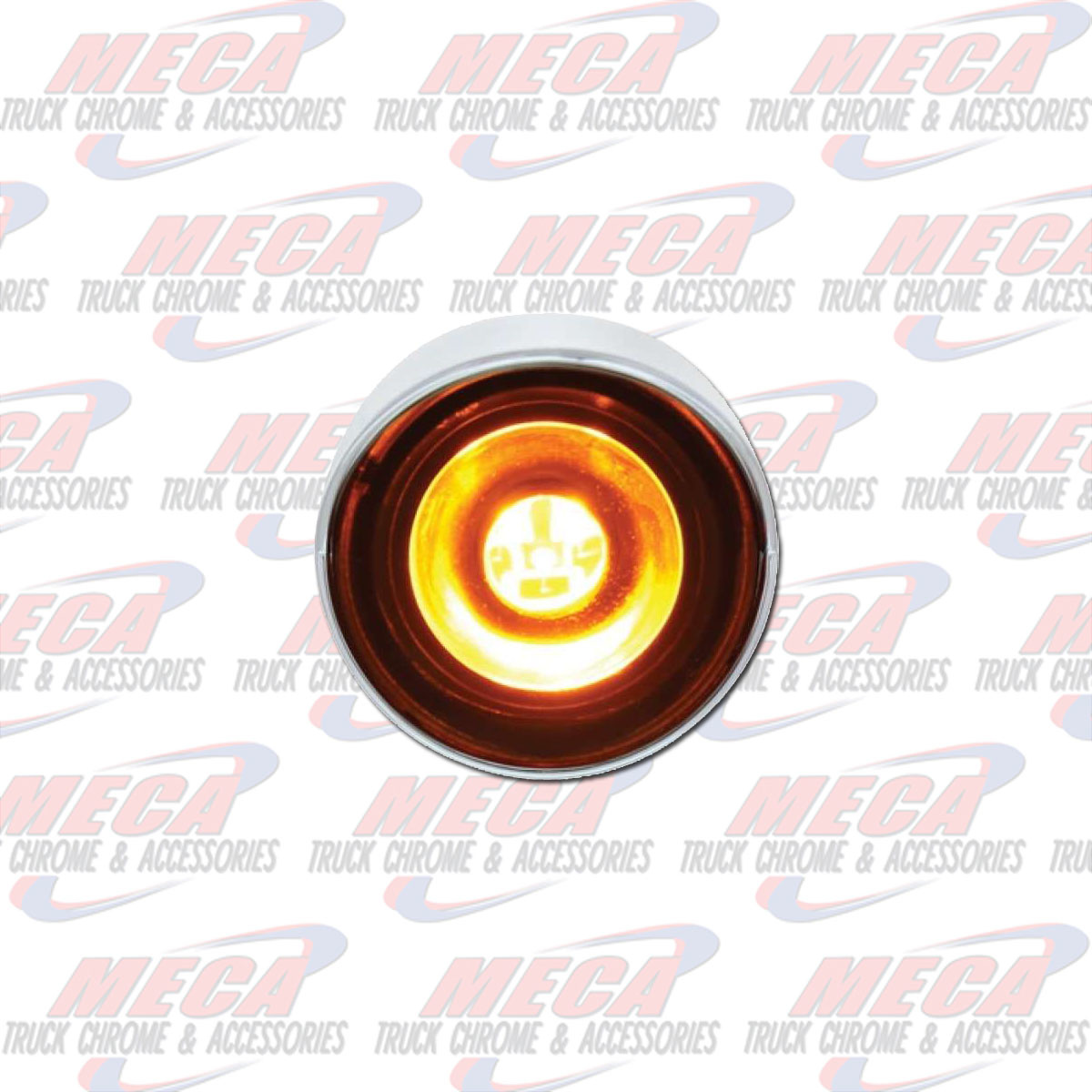 MINI 3- LED DOTS AMBER W/ 1/2" SCREW MOUNT