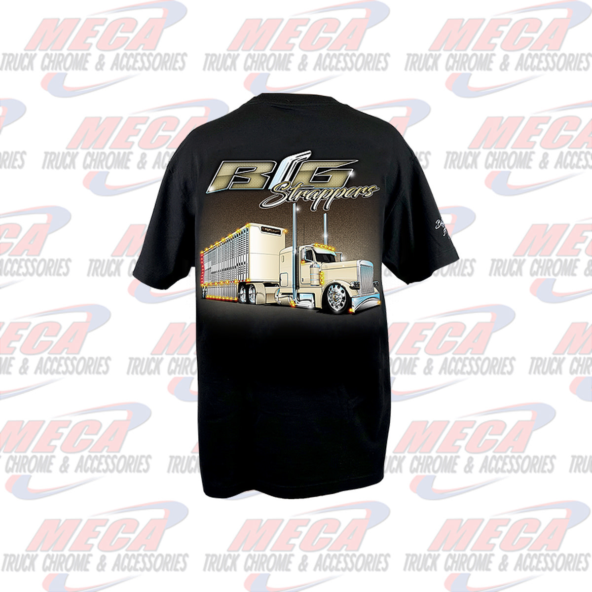 DYNAFLEX T-SHIRT BIG STRAPPERS, MILLER TIME, MEDIUM