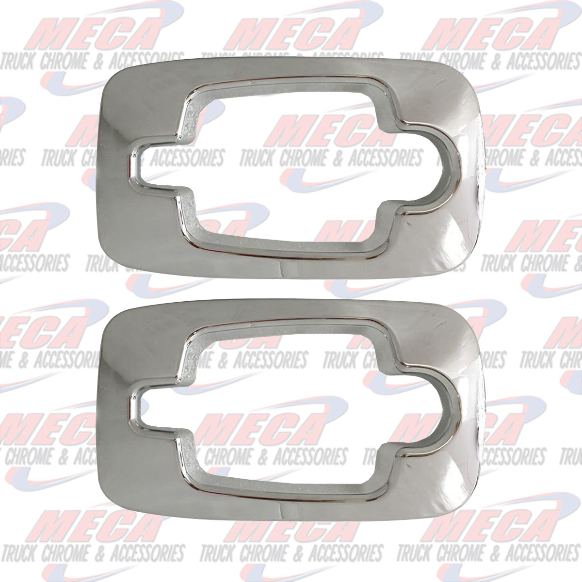 DOOR HANDLE TRIM COVER BEZEL CHROME SET IHC 7300 7400 7500 7600 4200 8600 4400 8500 7600 4100 PROSTAR CXT MXT RXT