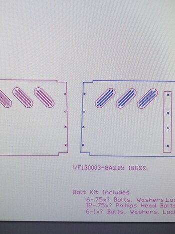 VISOR DROP FL CENTURY W/ 8 BB LEDS S/S 18" 98-04 (2 SIDE BOLTS) WIDE SIDES