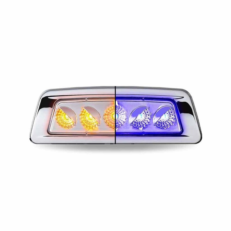 FENDER LIGHT PASSENGER SIDE KW T680/ T700/ T880 DUAL REVOLUTION AMBER/ BLUE