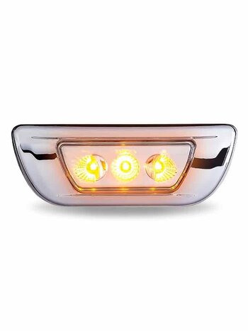 CAB VISOR LIGHT KW T680/ T700, PB 579 CLEAR AMBER