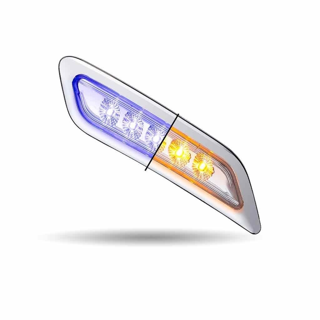 PASSENGER DOOR LED LIGHT PB 579/ 567/ 587 DUAL REVOLUTION AMBRER BLUE