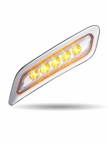 DRIVER DOOR LED LIGHT PB 579/ 567/ 587 CLEAR AMBER