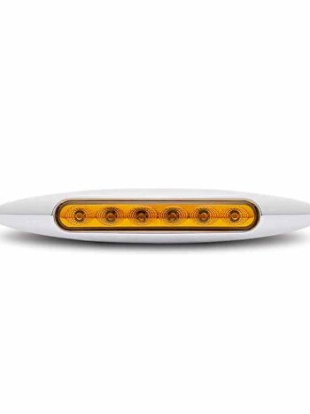 LED SUPER SKINNY MARKER LT 6" W/ DIODES AMBER