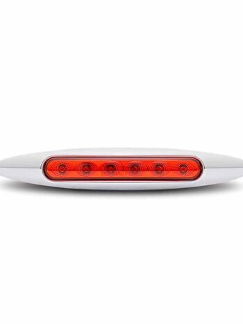 LED SUPER SKINNY MARKER LT 6" W/ DIODES RED