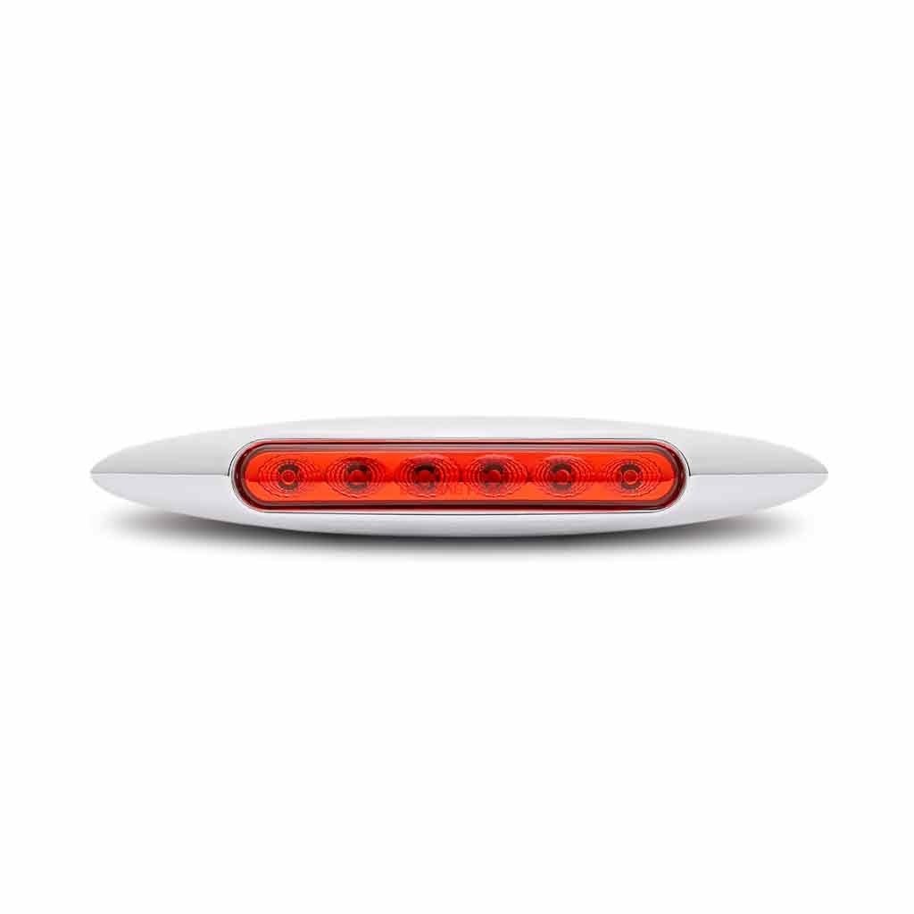 LED SUPER SKINNY MARKER LT 6" W/ DIODES RED