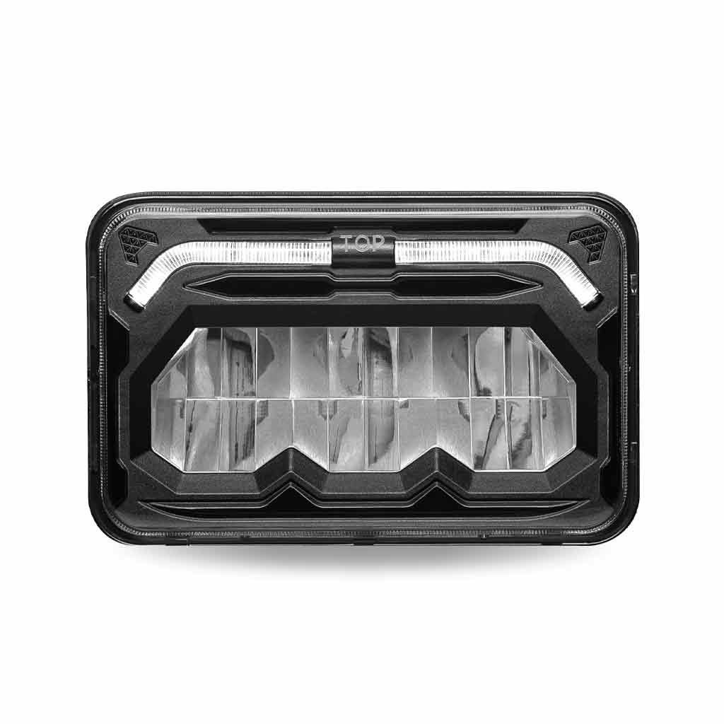 *** Discontinued *** HEADLIGHT LED - RECT HIGH BEAM 4X6 ECO DOT APPROVED