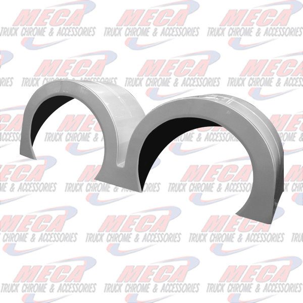 FULL FENDER M/M MM DOUBLE HUMP FIBERGLASS SET NEW MODEL DESIGN