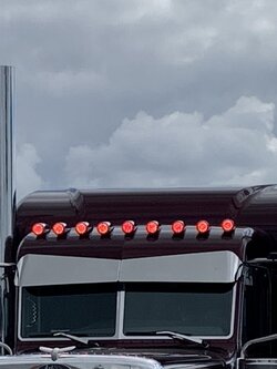 VISOR PB 379, 389, 386 BOLTLESS FLAT BOTTOM REVERSE BOWTIE 14 GAUGE