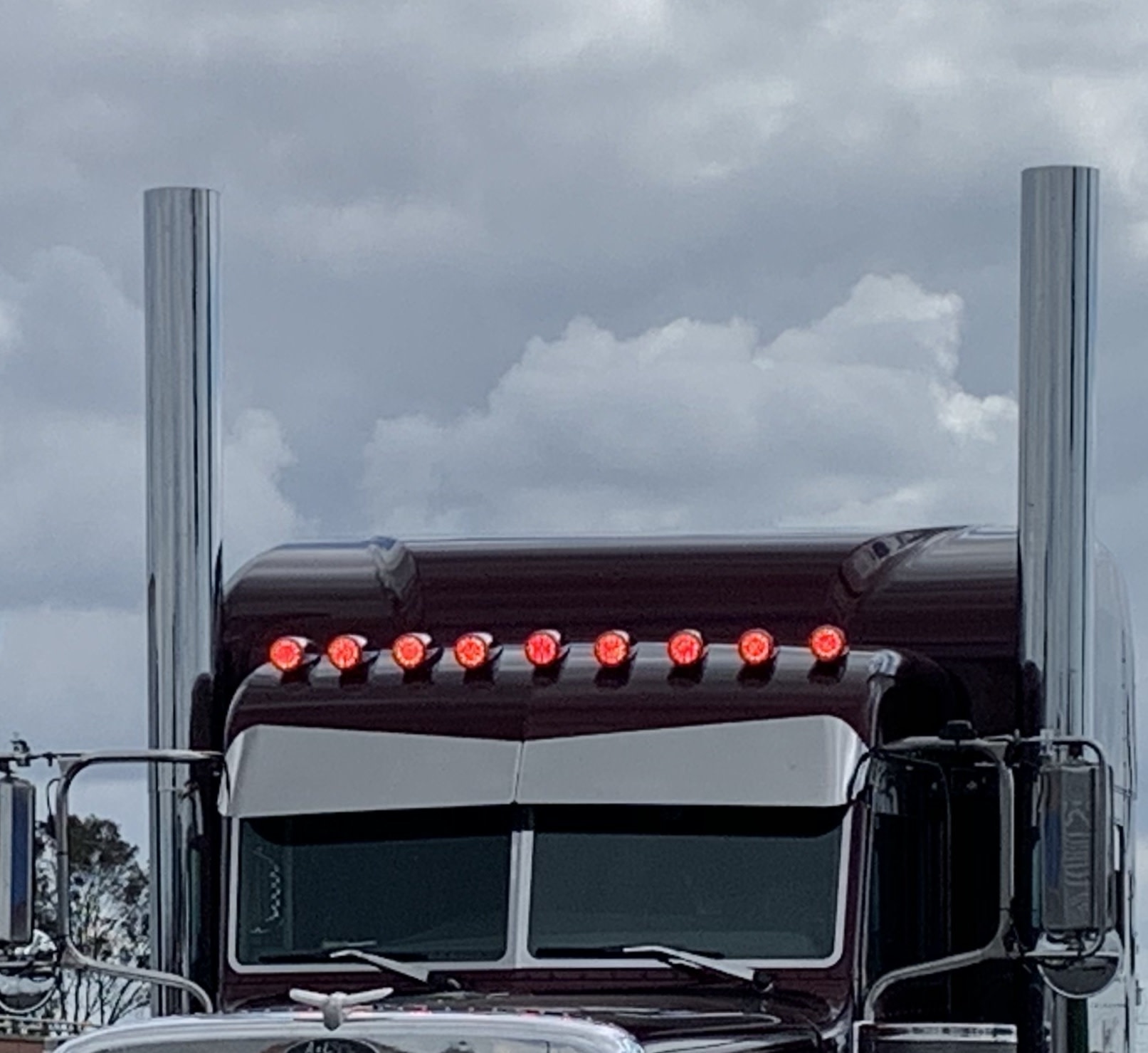 VISOR PB 379, 389, 386 BOLTLESS FLAT BOTTOM REVERSE BOWTIE 14 GAUGE