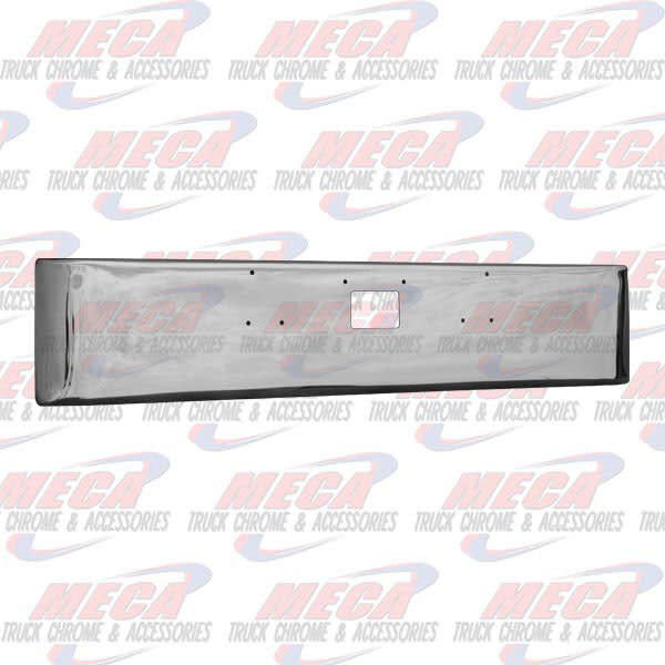 VALLEY CHROME BUMPER 20'' PB 379 W/ TOW HOLE, HAND FORMED