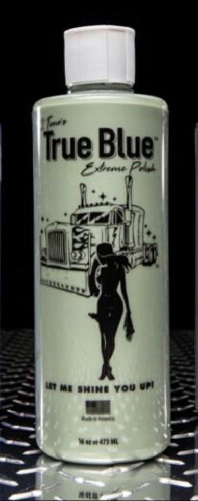 TRUE BLUE ALUMINUM POLISH 16OZ EA (600 GRIT SANDPAPER)