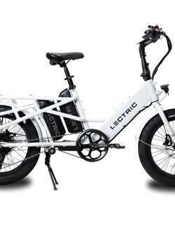 *** Discontinued *** LECTRIC EBIKE XPEDITION ST STEP-THRU DUAL BATTERY WHITE BIKE BICYCLE EBK1008