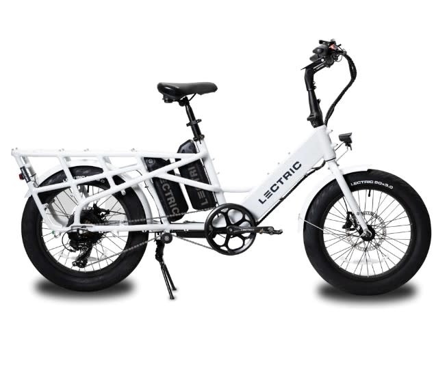 *** Discontinued *** LECTRIC EBIKE XPEDITION ST STEP-THRU DUAL BATTERY WHITE BIKE BICYCLE EBK1008