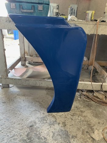 HOOD COWL FENDER FL CENTURY SET FIBERGLASS