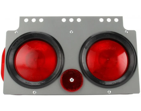 STOP & TAIL LIGHT SET 2-4", 1-SIDE MARKER LH