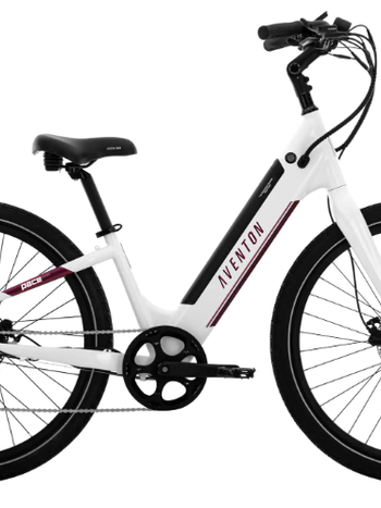 AVENTON EBIKE PACE 500.3 STEP-THROUGH GHOST WHITE BIKE BICYCLE W/ TORQUE SENSOR EBK2003