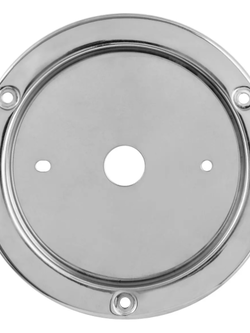 430 GRADE STAINLESS STEEL MOUNT HOUSING BEZEL FOR WATERMELON LIGHTS FITS 4-3/8" DIA HOLE