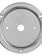 430 GRADE STAINLESS STEEL MOUNT HOUSING BEZEL FOR WATERMELON LIGHTS FITS 4-3/8" DIA HOLE