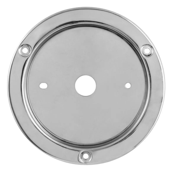430 GRADE STAINLESS STEEL MOUNT HOUSING BEZEL FOR WATERMELON LIGHTS FITS 4-3/8" DIA HOLE