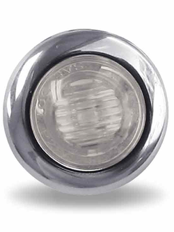 MINI LED DOTS SINGLE FUNCTION CLEAR AMBER .75 HOLE