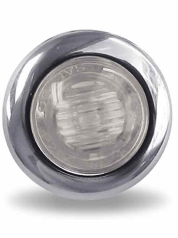 MINI LED DOTS SINGLE FUNCTION CLEAR AMBER .75 HOLE