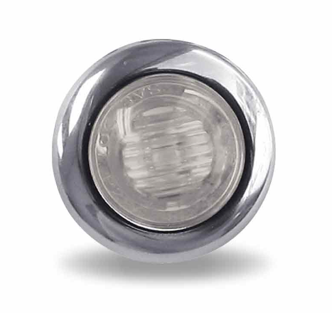 MINI LED DOTS SINGLE FUNCTION CLEAR AMBER .75 HOLE