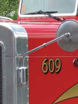 MIRROR HOOD 1 CURVED ARM S/S & CHROME BASE