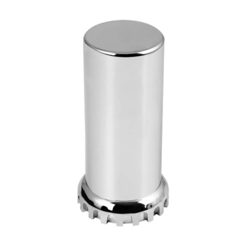 GRAND GENERAL NUT COVER PL. CYLINDER SCREW-ON w/ LOCK FLANGE 33MM X 4-3/8"H