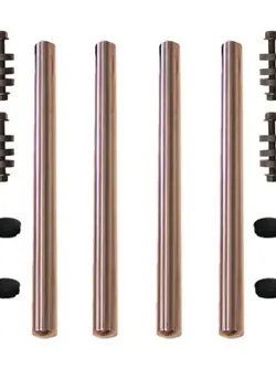 FENDER BRACKET 1 AXLE STAINLESS BOLT ON KIT