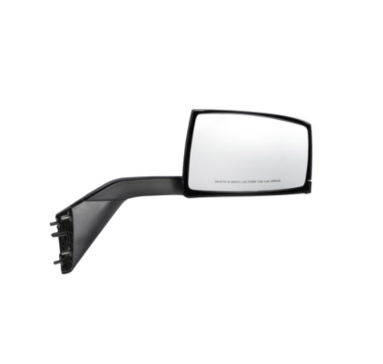 HOOD MIRROR VOLVO 2004- 2014 VN/VNL H.D. PASSENGER SIDE W/FLANGE & NUT