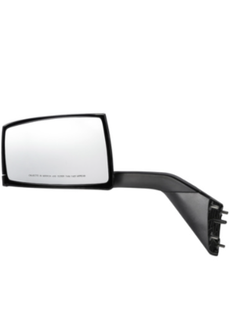 HOOD MIRROR VOLVO 2004- 2014 VN/VNL H.D. DRIVER SIDE W/FLANGE & NUTS