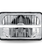 HEADLIGHT LED - RECT LOW BEAM 4X6 w/ GLOW POSITION ACCENT 2200 LUMENS