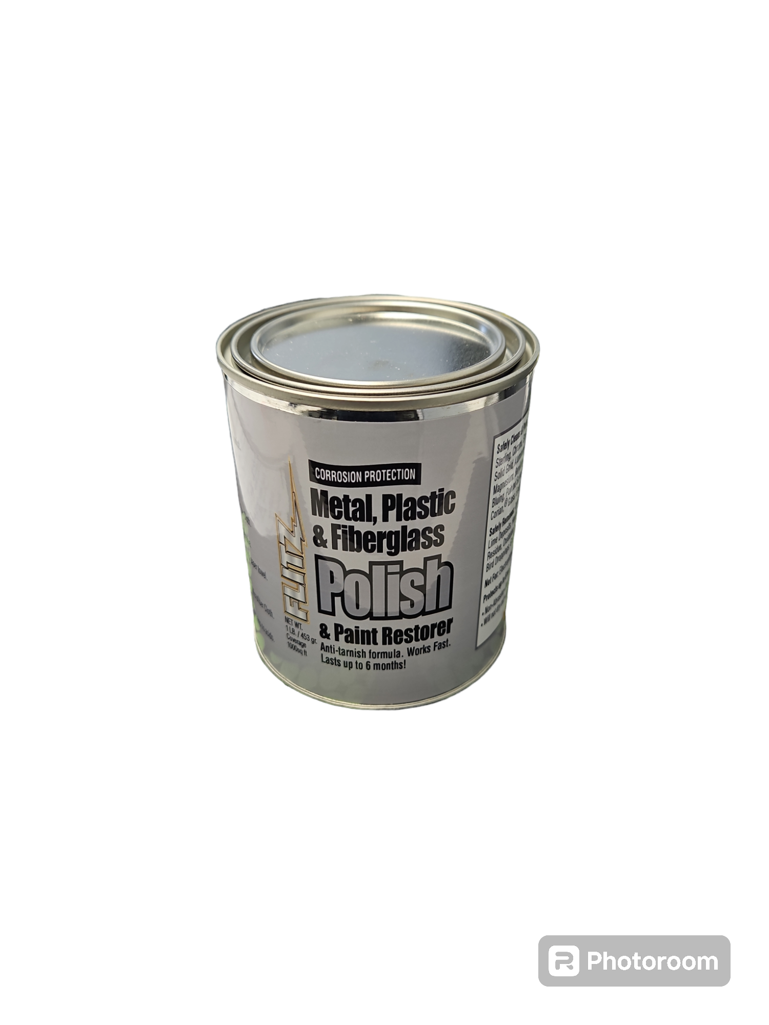 POLISH PASTE 16oz PLASTIC BOTTLE FLITZ BRAND CA03516 59318