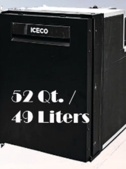 FRIDGE TRUCK SERIES 49 LITERS 52QT.  W 15" x H 20.65" x D 19.5" (1Year Manufacturer Warranty)