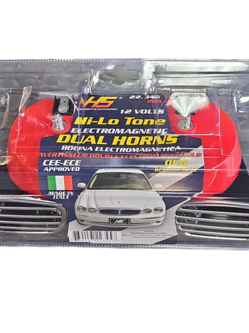 CITY HORN ELECTRICAL DUAL FOR CARS - RED