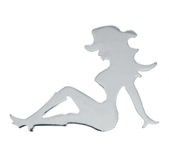 SITTING LADY 4X6 WITH HAT FACING LEFT